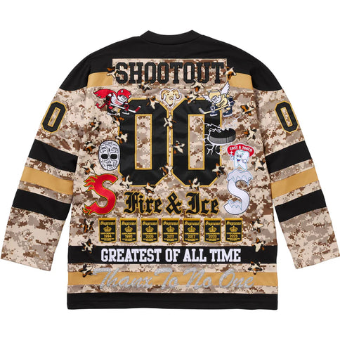 Supreme Fire & Ice Hockey Jersey Digi Camo