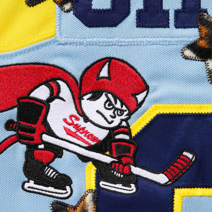 Supreme Fire & Ice Hockey Jersey Light Blue
