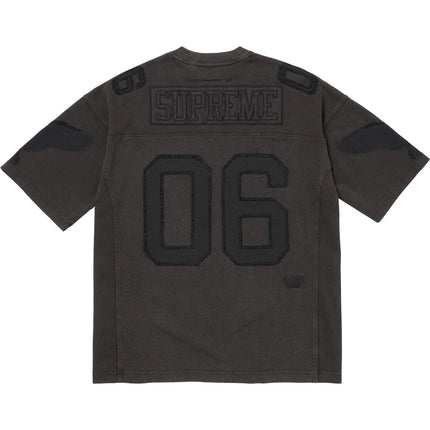 Supreme MM6 Maison Margiela Cotton Football Jersey Black