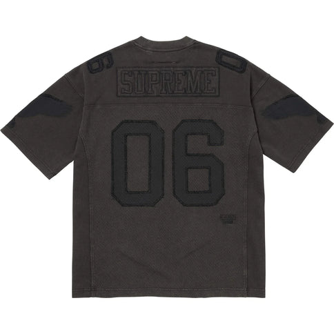 Supreme MM6 Maison Margiela Cotton Football Jersey Black