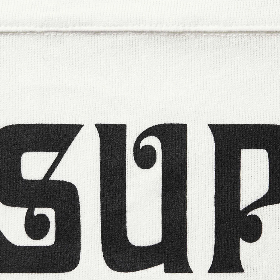 Supreme Affiliated L/S Football Top White