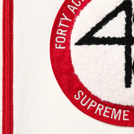 Supreme x 40 Acres Twill Baseball Jersey 'Natural'