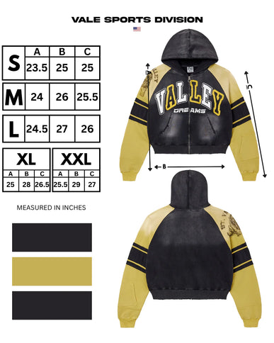 Vale Forever Lethal Zip Up Hoodie