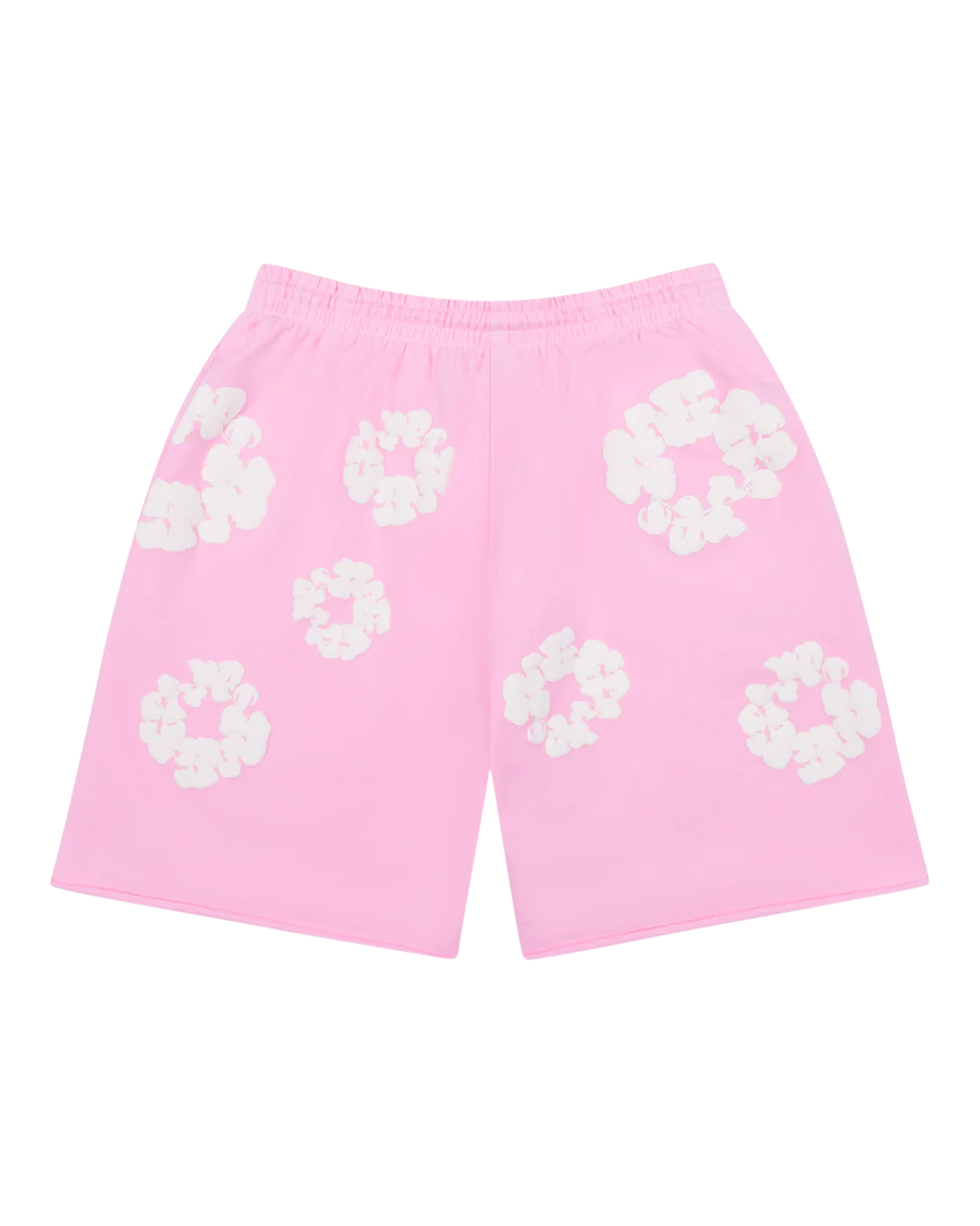 Denim Tears Cotton Wreath Sweat Shorts Powder Pink