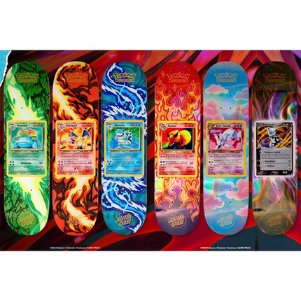 Pokémon TCG x Santa Cruz Skateboard Decks Blind Bag
