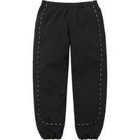 Supreme Piping Zip Up Hooded Tracksuit Black