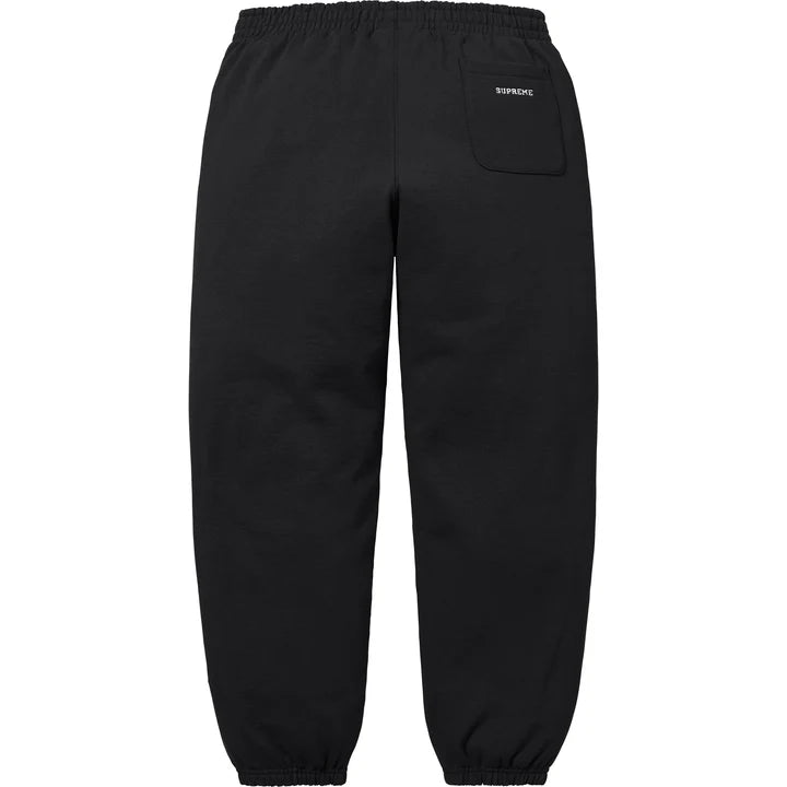 Supreme S Logo Zip Up Tracksuit Black