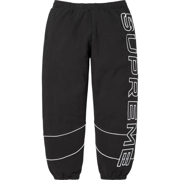Supreme Panelled Hooded Tracksuit “Black”