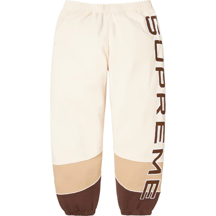 Supreme Panelled Hooded Tracksuit “Natural"