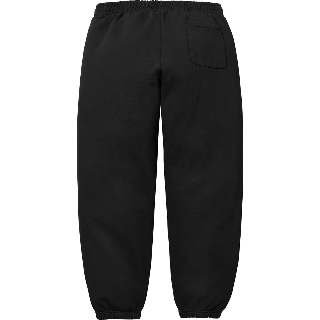 Supreme Satin Applique Hooded Sweatshirt & Sweatpant Set Black FW25