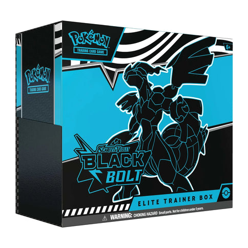 Pokémon TCG: Scarlet & Violet-Black Bolt  Elite Trainer Box