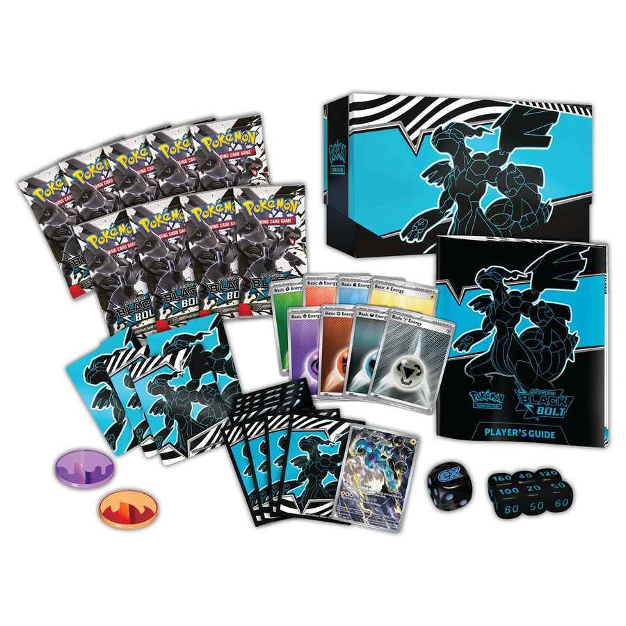 Pokémon TCG: Scarlet & Violet-Black Bolt  Elite Trainer Box (Pre-Order)