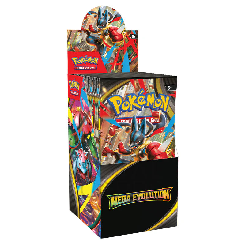 Pokemon - Mega Evolution Half Booster Box (18 Packs)