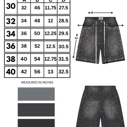 Vale Forever Rainstorm V2 Jorts 'Black'