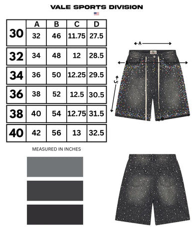Vale Forever Rainstorm V2 Jorts 'Black'