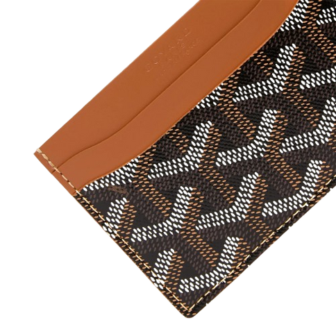 Goyard Saint Sulpice 'Black & Tan' Card Holder