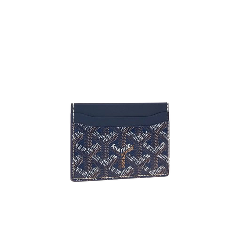 Goyard Saint Sulpice 'Navy' Card Holder