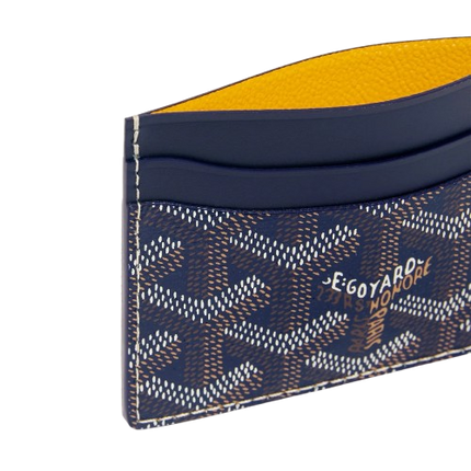 Goyard Saint Sulpice 'Navy' Card Holder