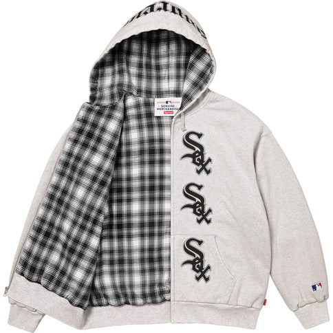 Supreme x Chicago White Sox Zip Up Tracksuit Ash Grey