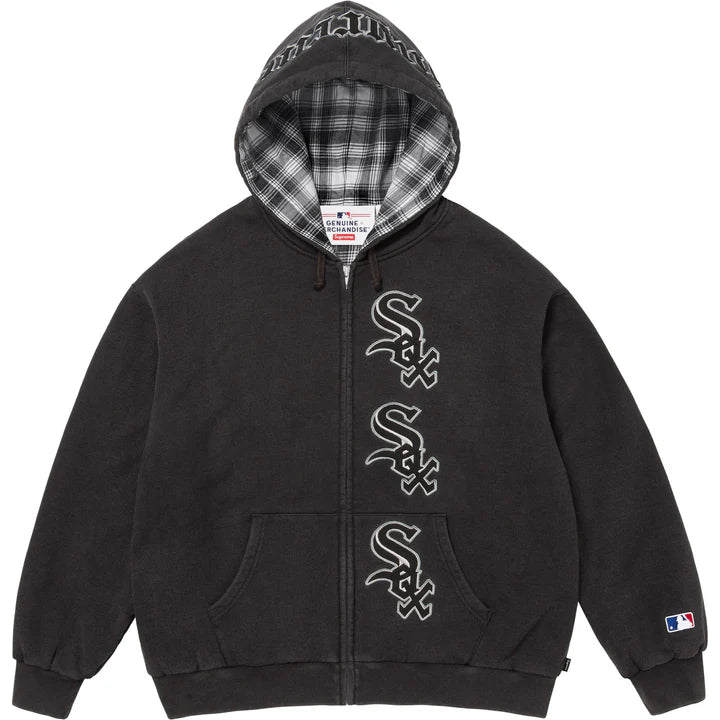 Supreme x Chicago White Sox Zip Up Tracksuit Black