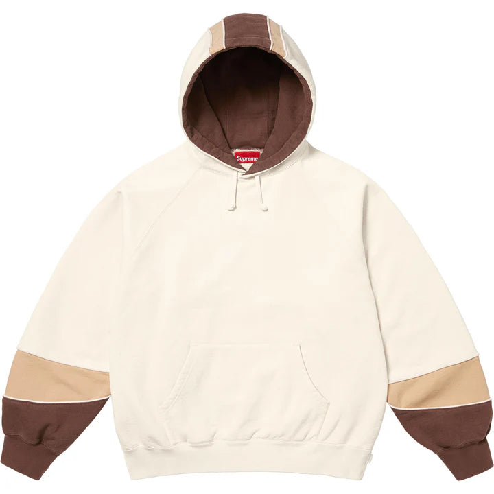 Supreme Panelled Hooded Tracksuit “Natural"