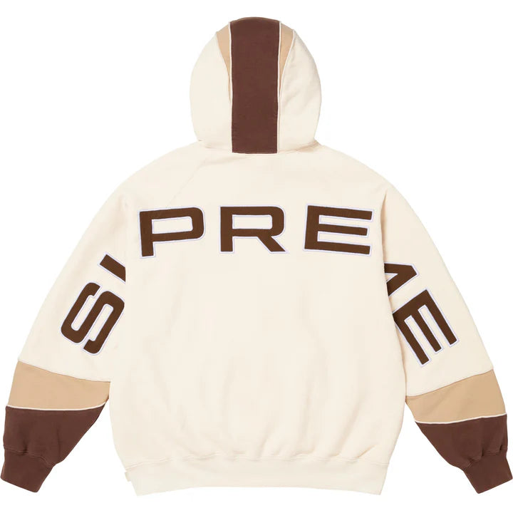 Supreme Panelled Hooded Tracksuit “Natural"