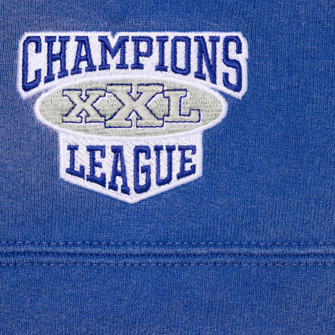 Supreme Football Jersey Hooded Sweatshirt Royal