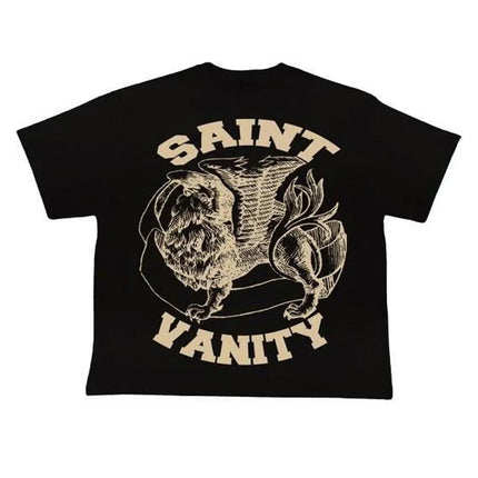 Saint Vanity Griffin Tee Black/Cream