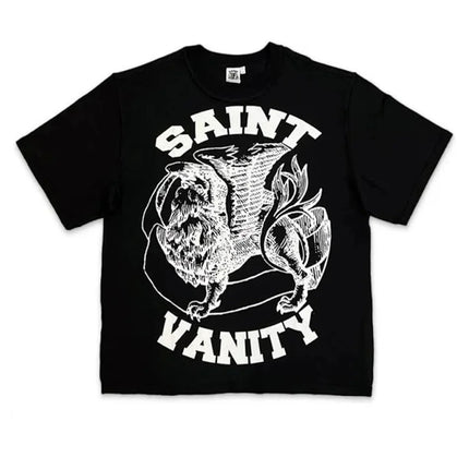 Saint Vanity Griffin Tee Black/White
