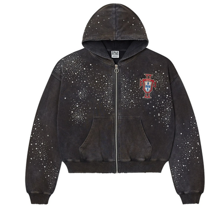 Vale Forever Pluto Custered Zip Up 'Black'