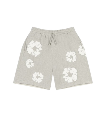 Denim Tears Cotton Wreath Shorts Grey