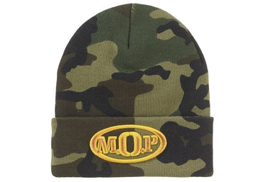 Supreme M.O.P. Beanie Woodland Camo