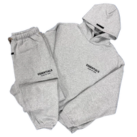 Fear of God Essentials Heather Grey Tracksuit (FW24)