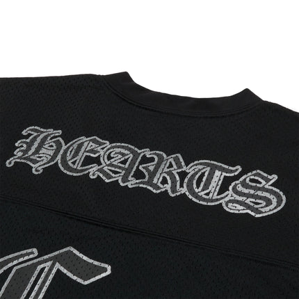 Chrome Hearts Stadium Mesh L/S Black Jersey & Logo Patch Shorts Set