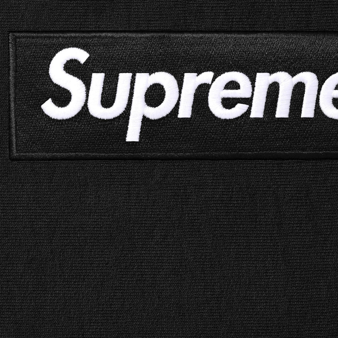 Supreme Box Logo Hooded Sweatshirt Black
