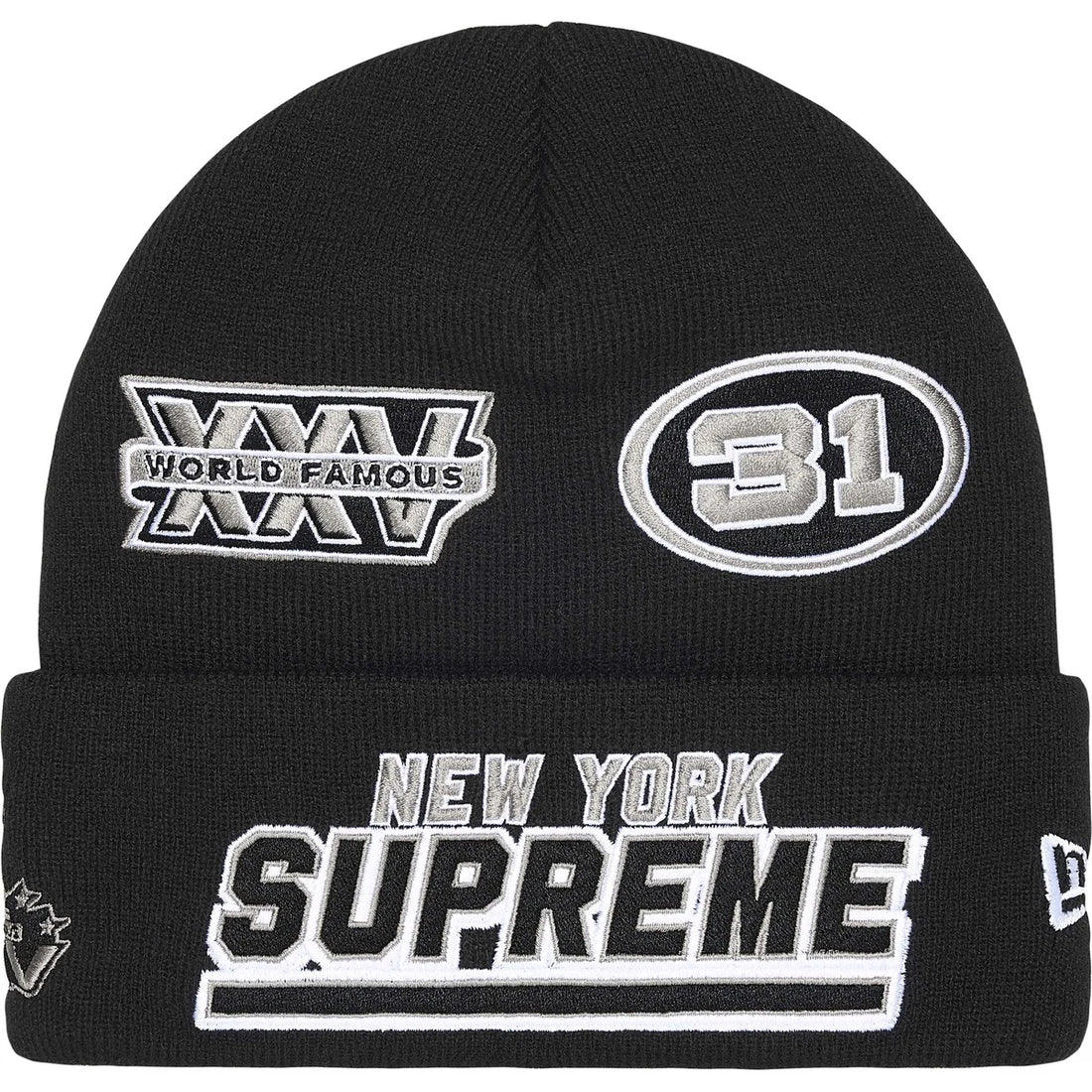 New Era® Football Beanie Black