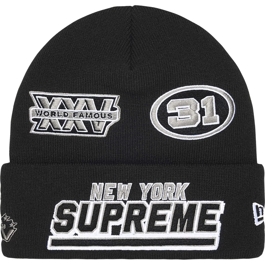 New Era® Football Beanie Black