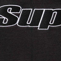 Supreme Overlock Hooded Sweatshirt Black