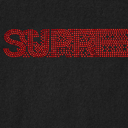 Supreme Swarovski Motion Logo Hooded Sweatshirt 'Black'