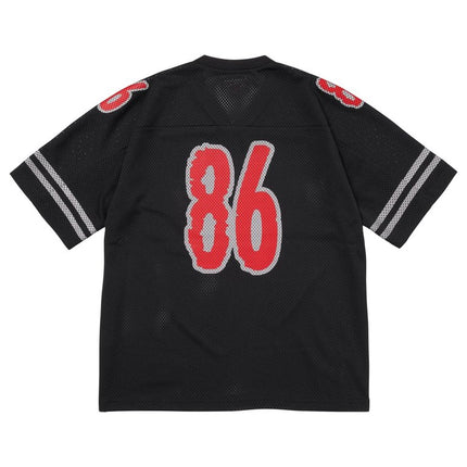 Supreme Reflective Football Jersey Black