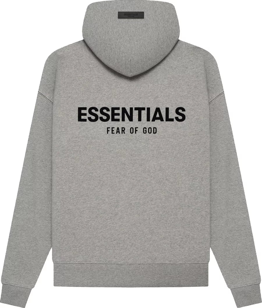 Fear of God Essentials Hoodie 'Dark Oatmeal' - INSTAKICKSZ LTD