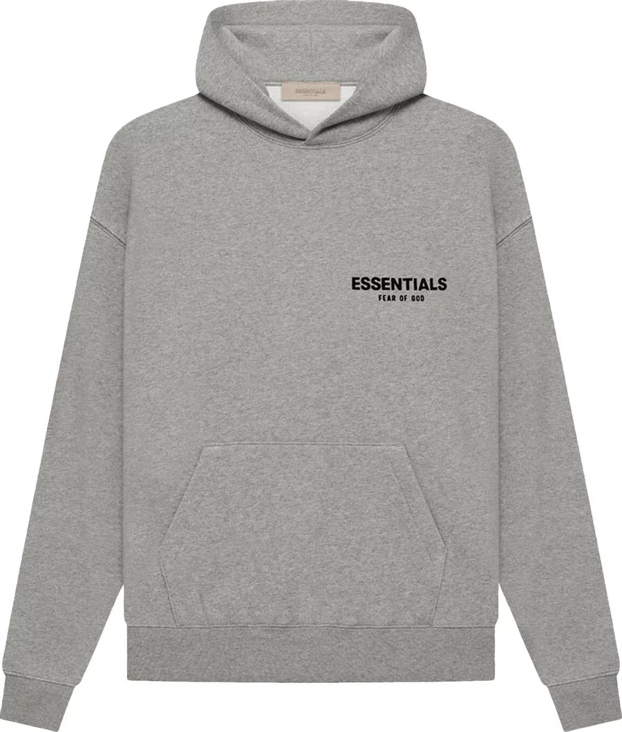 Fear of God Essentials Hoodie 'Dark Oatmeal' - INSTAKICKSZ LTD