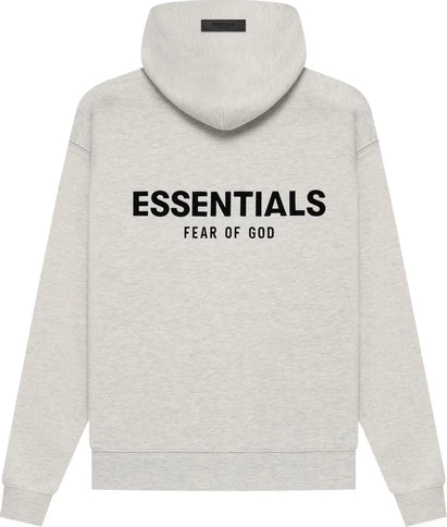 Fear of God Essentials Hoodie 'Light Oatmeal' - INSTAKICKSZ LTD