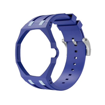Rubber Watch Strap For AP Royal Pop x Swatch 'LAN BA'