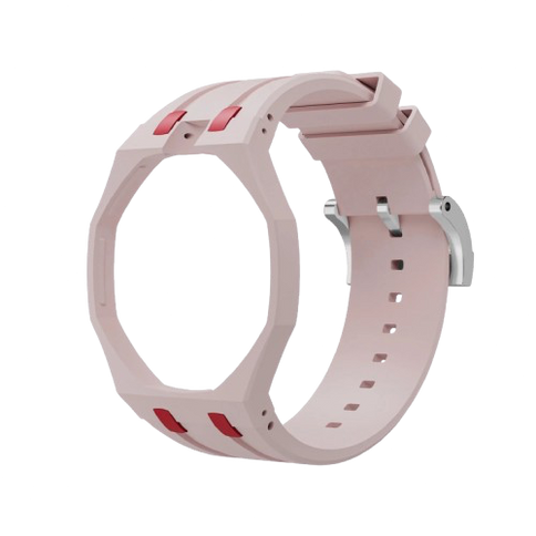 Rubber Watch Strap For AP Royal Pop x Swatch 'Otto Rosso'