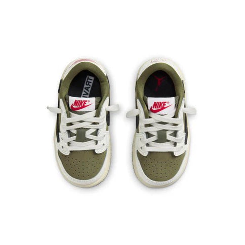 Jordan 1 Retro Low OG SP x Travis Scott 'Medium Olive' (TD) - INSTAKICKSZ LTD