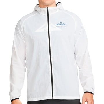 Nike Mens Trail Aireez Running Jacket Summit White/Sail BLACK FRIDAY - INSTAKICKSZ LTD