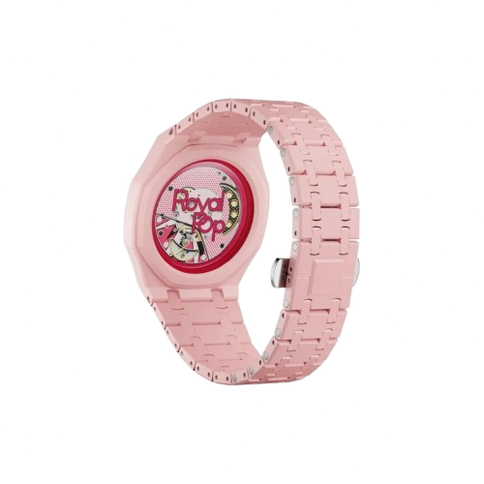 Swatch x Audemars Piguet Bioceramic Royal Pop “Otto Rosso” – Pink Ceramic Strap Included