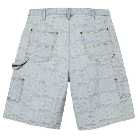 Supreme Repeat Jacquard Double Knee Denim Short