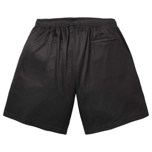Supreme Rhinestone Mesh Short Set Black